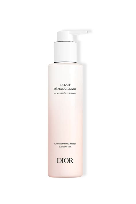 christian dior cleansing milk.